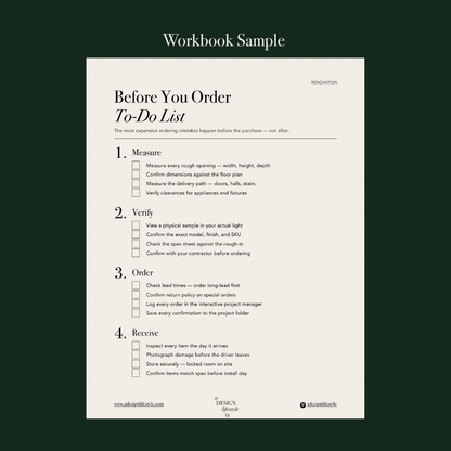 The Renovation Standard Toolkit