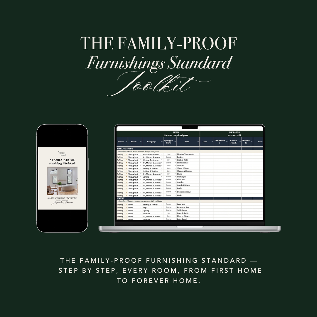 The Furnishing Standard Toolkit
