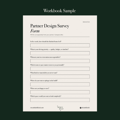 The Renovation Standard Toolkit