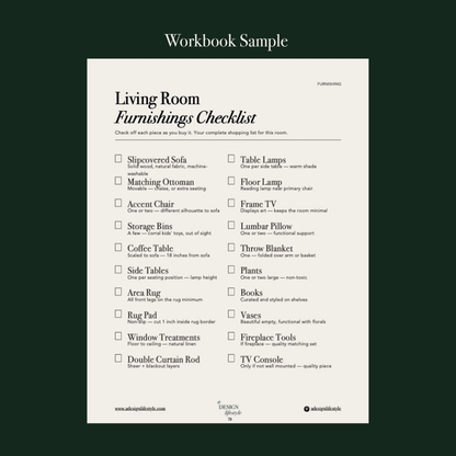 The Furnishing Standard Toolkit