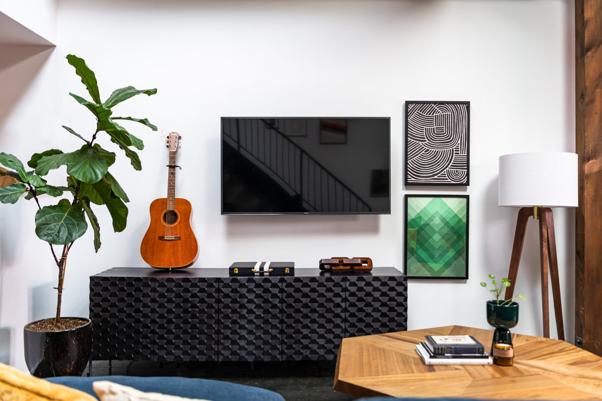BRIT+CO feature: This Oakland Loft Makeover Is the Perfect Mix of Modern + Vintage Home Decor