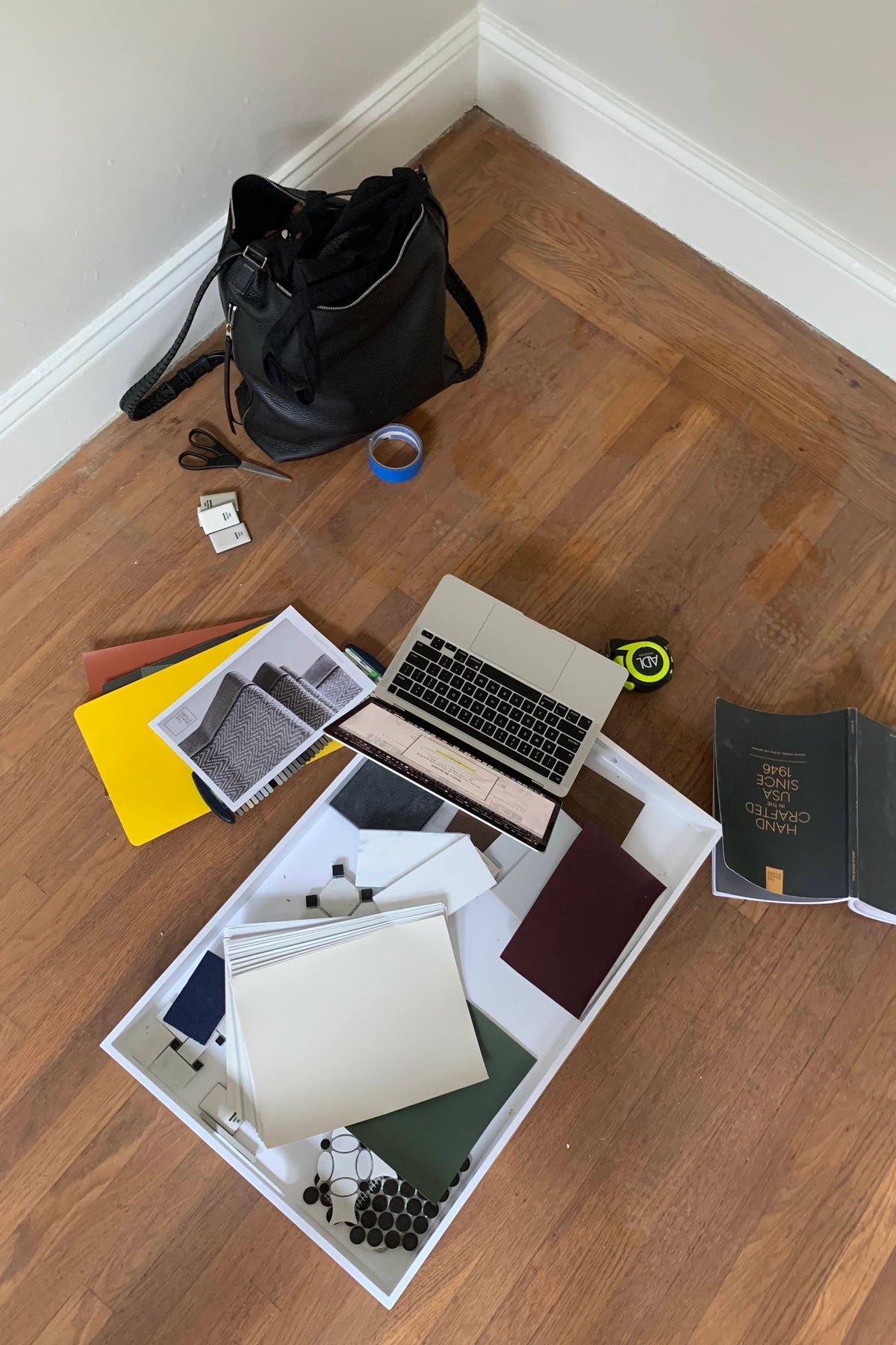 Everyday life in the designer's own family home