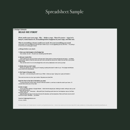 The Renovation Standard Toolkit